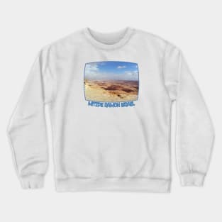 Israel, Mitzpe Ramon. Ramon Crater Crewneck Sweatshirt